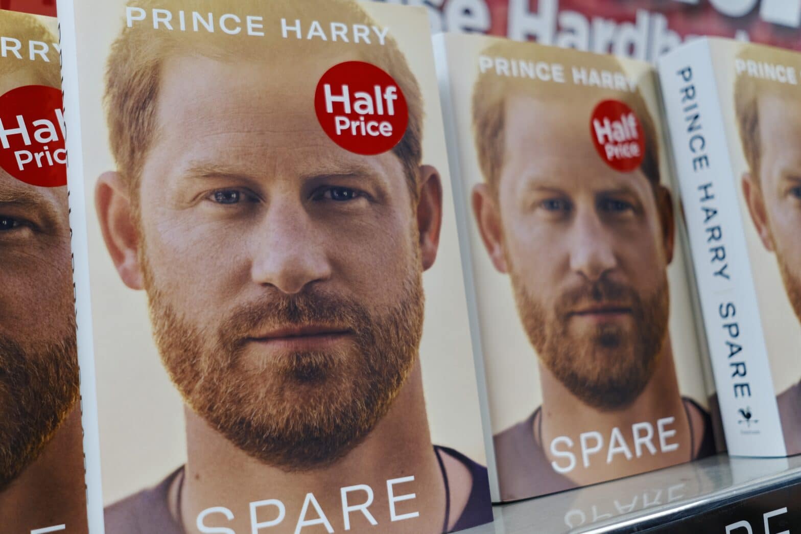 Spare, by Prince Harry, a Shakespeare royal family drama unfolding live, damages himself & family, British monarchy, Meghan Markle, Prince William, King Charles