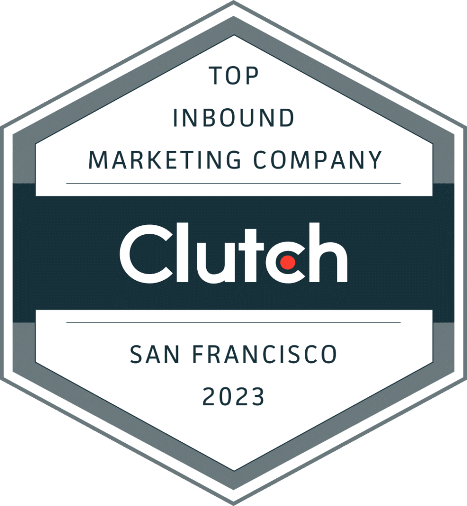 Clutch awarded 10 Plus Brand, Inc. as a Top Inbound Marketing Company in San Francisco Bay Area in 2023, based on proven marketing ROI for its business clients.