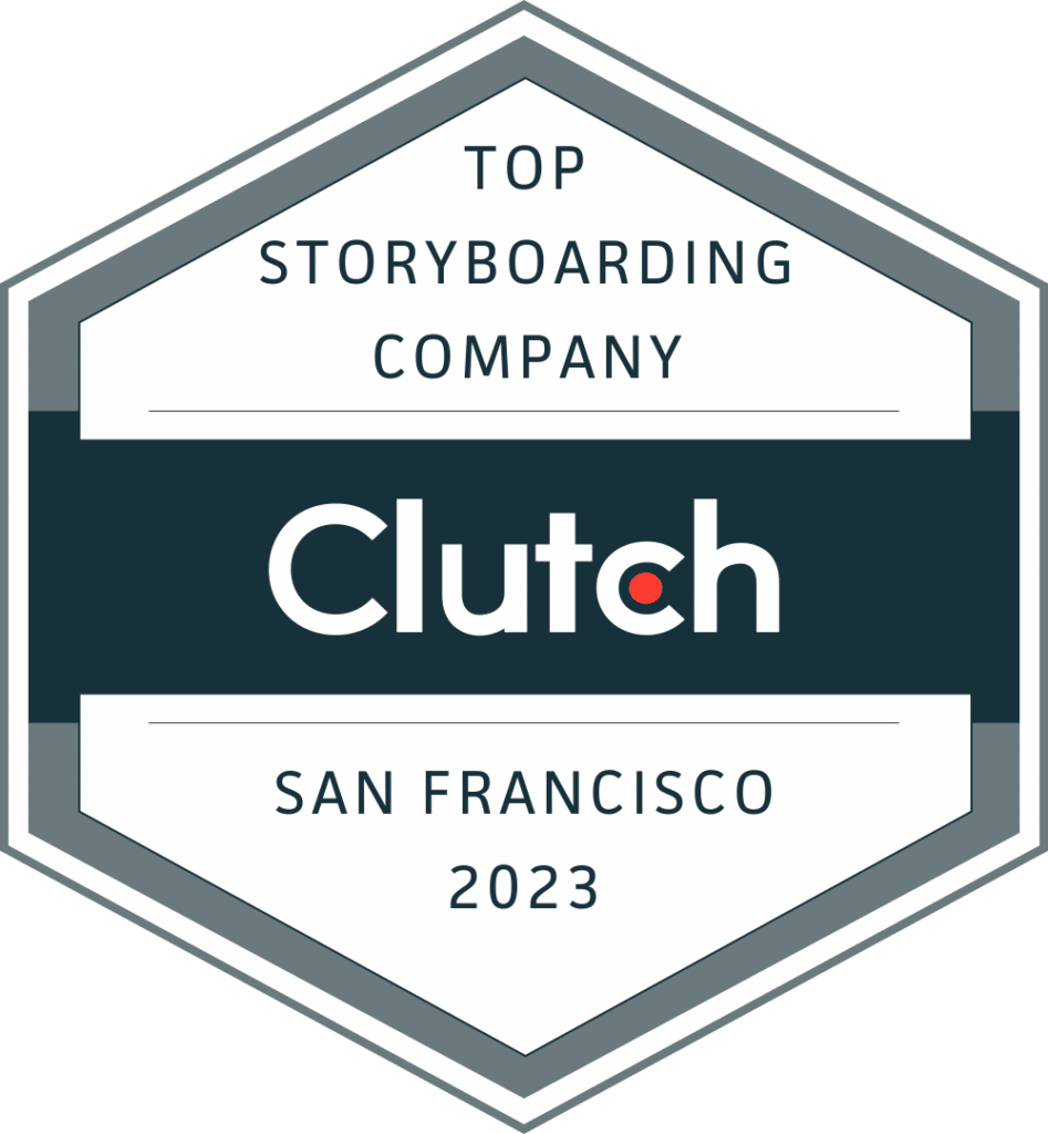 10 Plus Brand is awarded as a Top Storyboarding Company in San Francisco Bay Area in 2023 by Clutch, a trusted ranking service used by B2B firms & mid market.