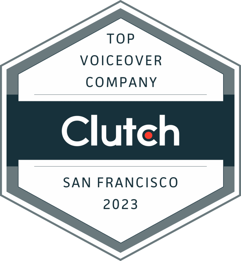 10 Plus Brand is awarded as a Top Voiceover Company by Clutch in San Francisco Bay Area in 2023 based on high quality videos it produces for business owners.