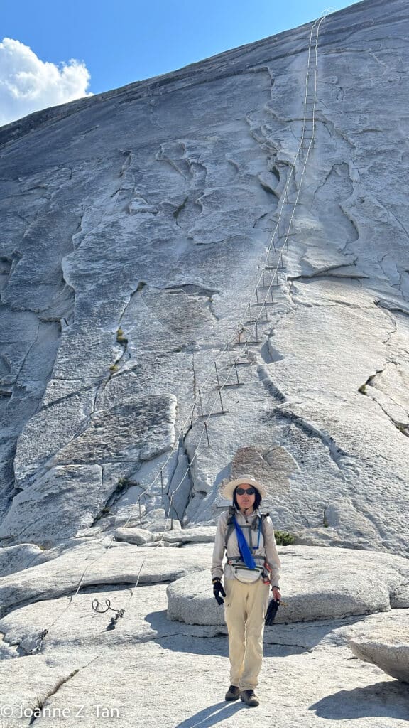 Half Dome and what it takes to climb it, physically, mentally, emotionally, psychologically, and spiritually, by Joanne Z. Tan, global brand strategist & poet.