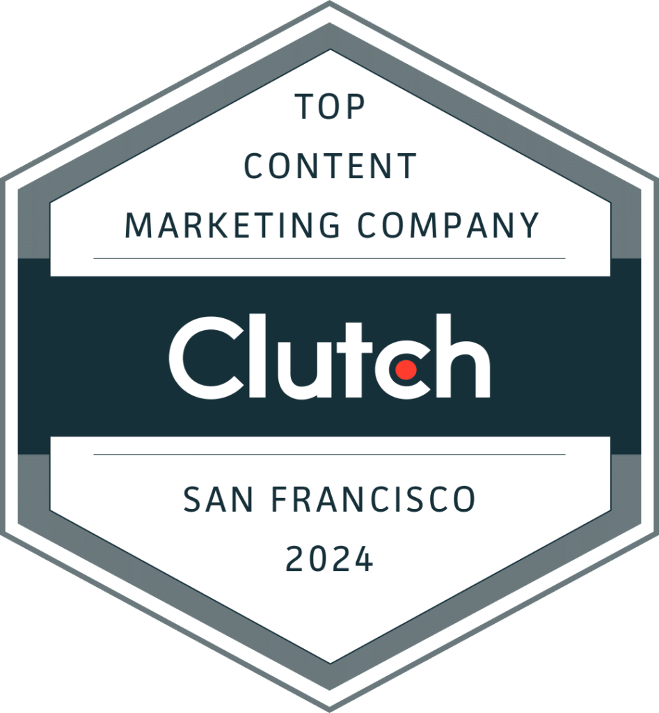 Award winning 10 Plus Brand won "2024 Top Content Marketing Company, San Francisco" & many other global, national, California, and regional Bay Area awards.