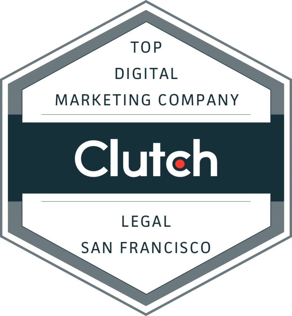 Award winning 10 Plus Brand won "2024 Top Digital Marketing Company, Legal, San Francisco" & many global, national, CA & Bay Area awards by Clutch, a B2B Ranker.