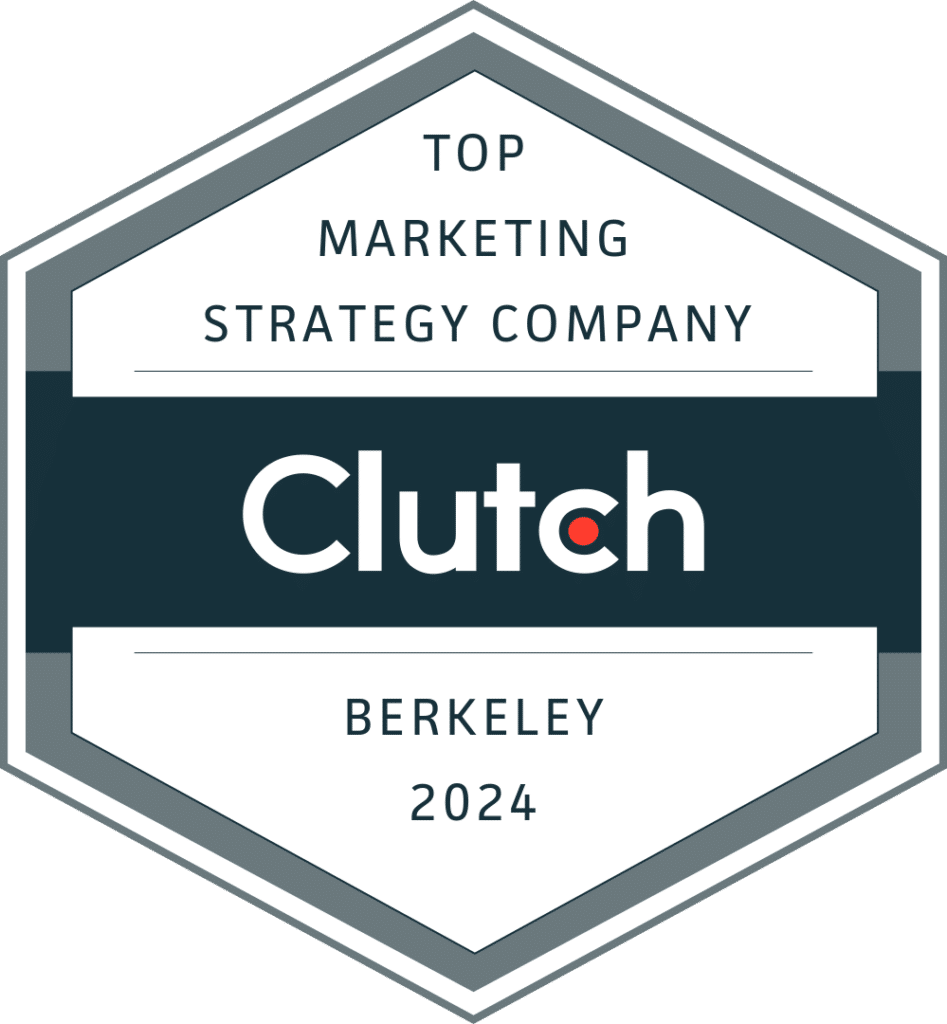 Award winning 10 Plus Brand, Inc. won "2024 Top Marketing Strategy Company, Berkeley" & many other global, national, CA & Bay Area awards by Clutch.