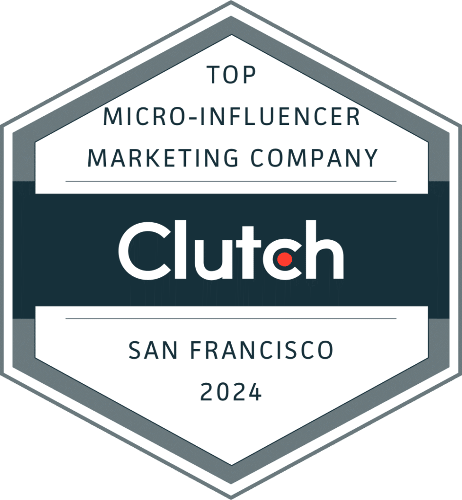 Award winning 10 Plus Brand, Inc. won 2024 Top Micro Influencer Marketing Company Award, San Francisco, & many other global, national & statewide awards by Clutch.