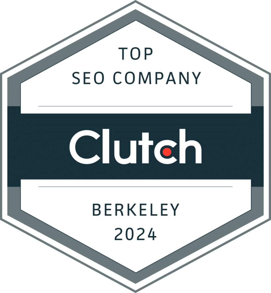 Award winning 10 Plus Brand, Inc. won "2024 Top SEO Company, Berkeley" & many other global, national, CA & Bay Area awards by Clutch.