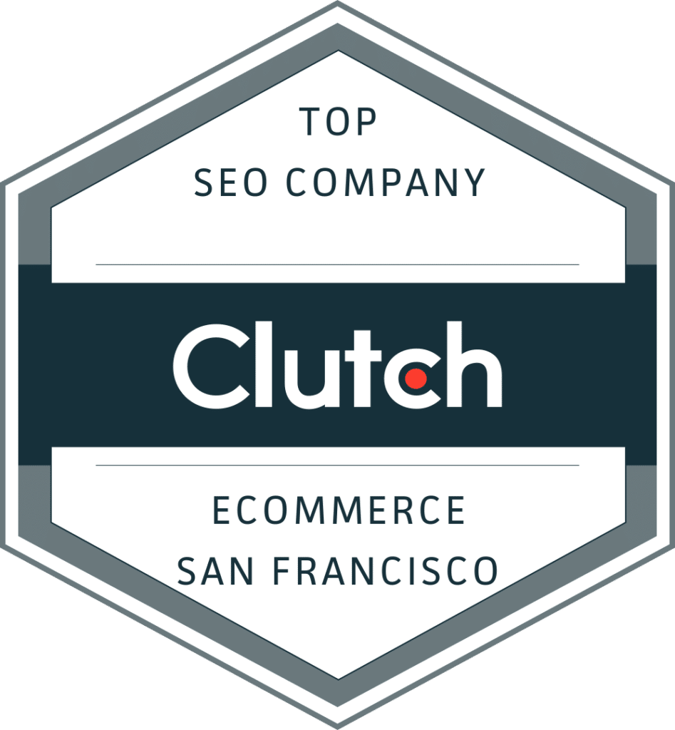 Award winning 10 Plus Brand won "2024 Top SEO Company, Ecommerce, San Francisco" & many other global, national, California & regional Bay Area awards by Clutch.