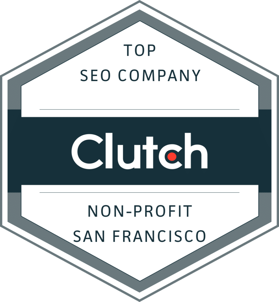 Award winning 10 Plus Brand, Inc. won "2024 Top SEO Company, Non-profit, San Francisco" & many other global, national, CA & Bay Area awards by Clutch.