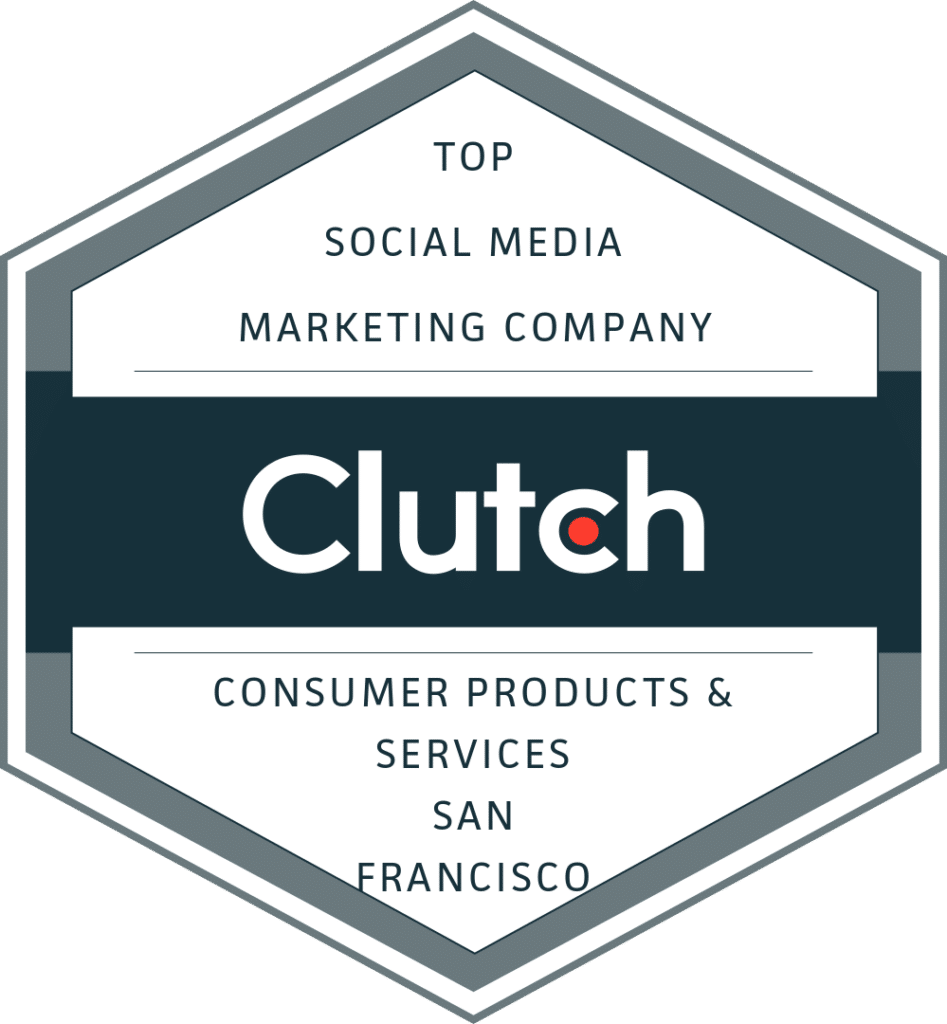 Award winning 10 Plus Brand won "2024 Top Social Media Marketing Company, Consumer Products & Services, San Francisco" & other global, national, CA, local awards.