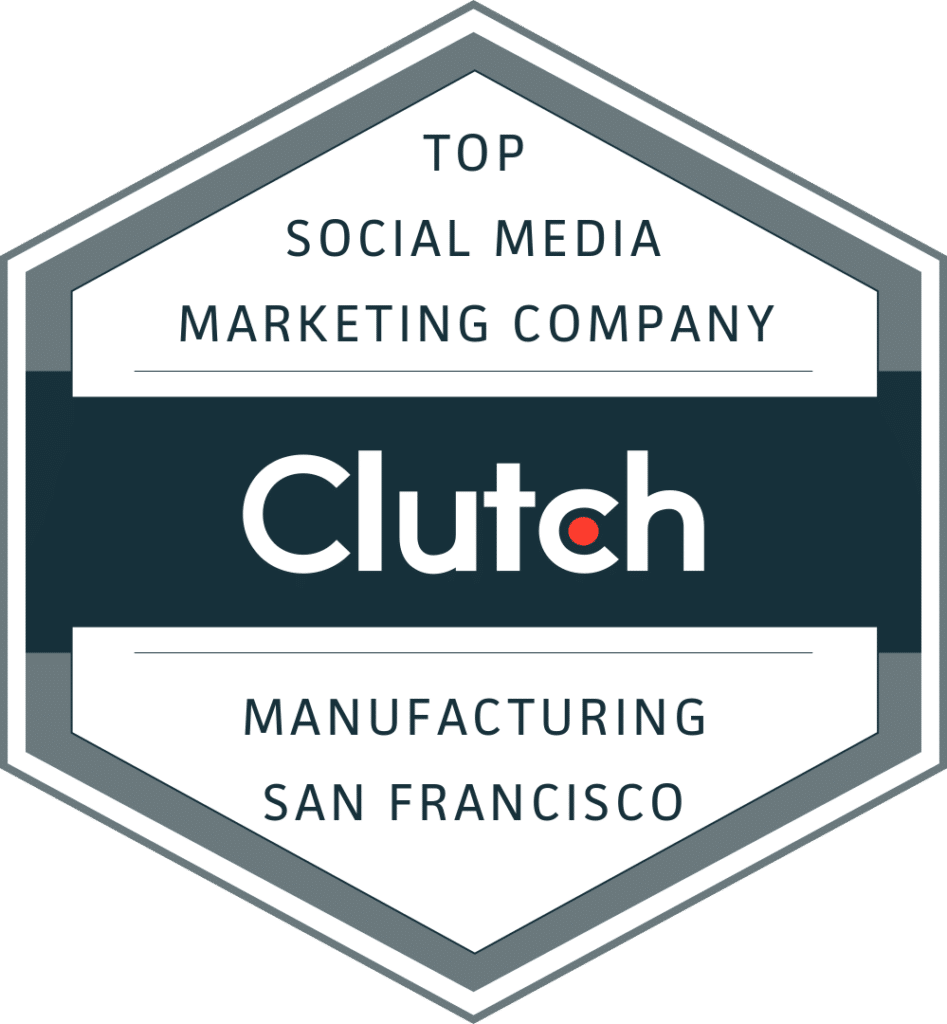 Award winning 10 Plus Brand, Inc. won "2024 Top Social Media Company, Manufacturing, San Francisco" & many other global, national, CA & Bay Area awards by Clutch.