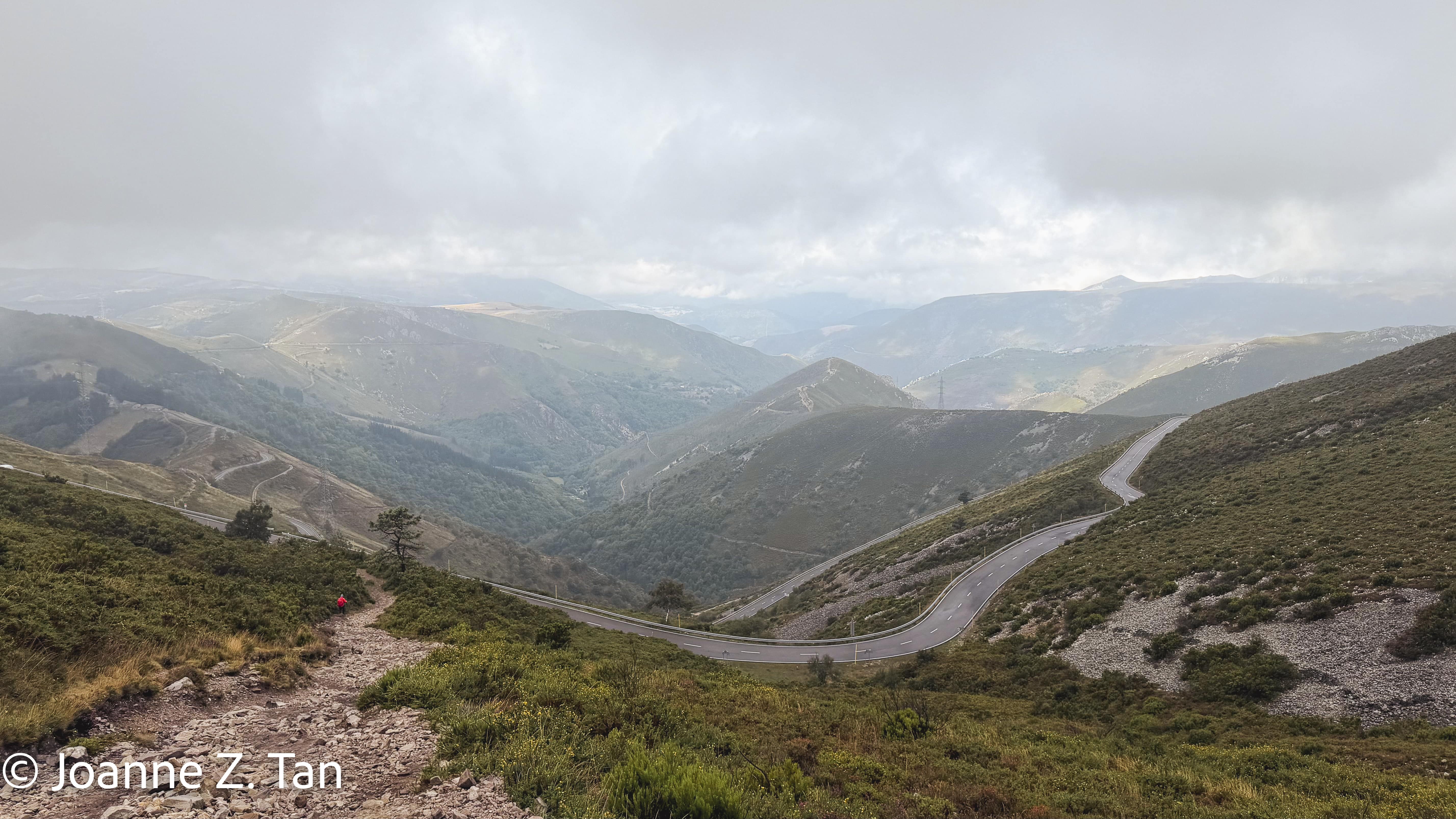 Joanne Z. Tan hiked Camino de Santiago Primitivo in Aug 2026 & toured 5 cities (Madrid, Leon for solar eclipse, Segovia, Toledo, Alcala de Henares) in Spain.