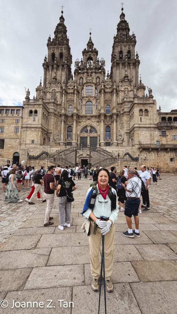 Joanne Z. Tan reached Santiago after hiking Camino de Santiago Primitivo, a 200-mile (310 kilometers) pilgrimage, reflecting her three-week adventure in Spain.